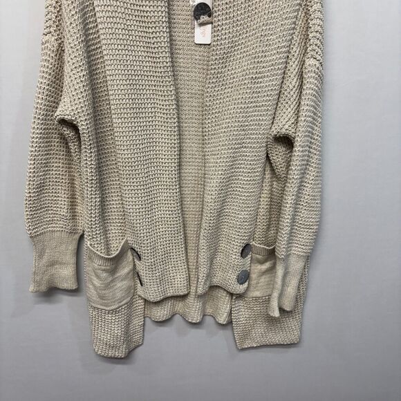 NWT Soft Surroundings Women Open Front Knit Cardigan Sweater Size Large B376 -28 - Picture 13 of 16